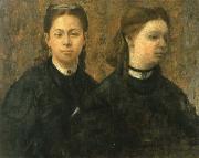 Edgar Degas Elena and Camila Montejasi-Cicerale Sweden oil painting artist
